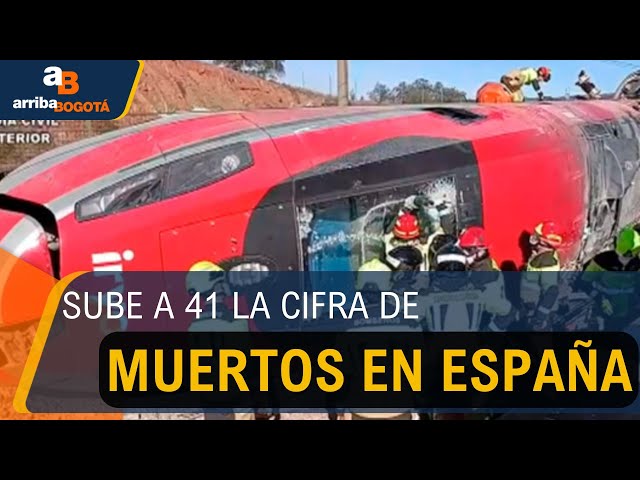 Tragedia en España: Sube a 41 la cifra de muertos por choque de trenes