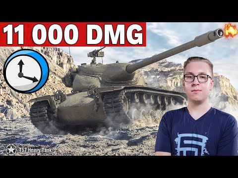 11 000 DMG w 5 minut - World of Tanks