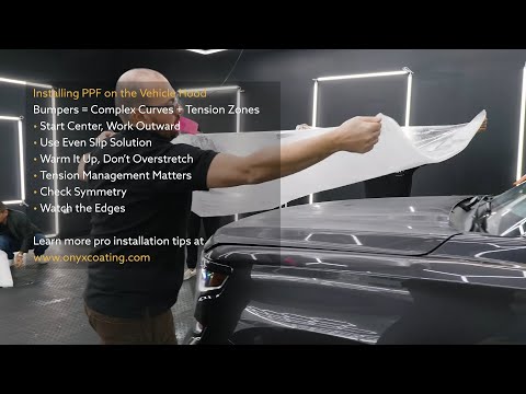 Mastering PPF on Hoods with Bernice Berry 🎥