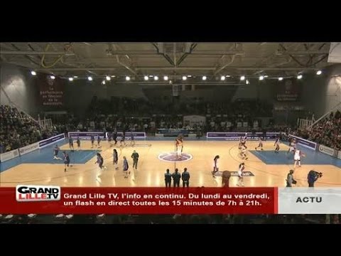 Basket : ESBVA - Braine, Finale Aller Coupe Europe (Partie1)