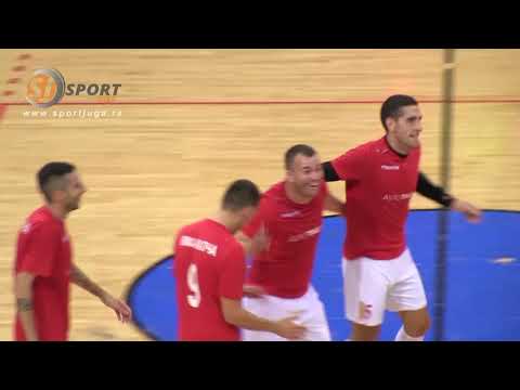 Futsal gol iz kornera, Prva futsal lige Srbije, Klača - Zemun 6:0, Niš10.10.2020.