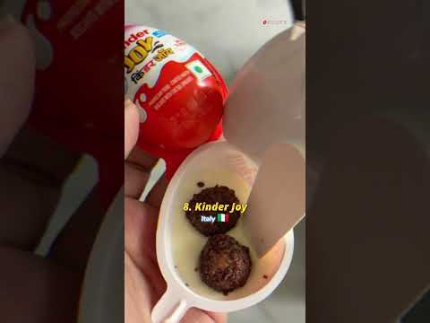 Top 10 Best Chocolate 🍫 Brands From Different Countries #shorts #viral #shortsfeed