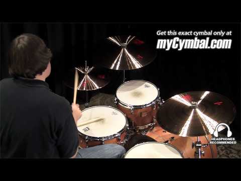 Демонстрация звучания Paiste 2002 20" Medium Crash