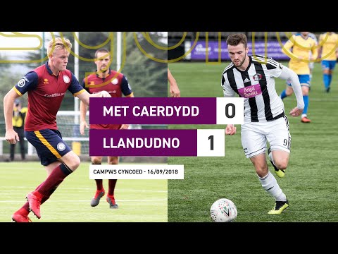 Met Caerdydd 0-1 Llandudno || Uwch Gynghrair Cymru