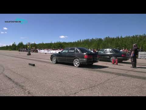 Kenne Koltsov - Audi 90 vs Kristjan Kukk - Audi S4. Drag race @ RaceWars2019