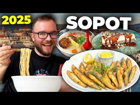 SOPOT 2025: NAJLEPSZE JEDZENIE i RESTAURACJE nad morzem - gdzie zjeść w Sopocie? | GASTRO VLOG 735