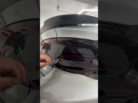 Taillight tint using knife-less tape vinyl by Luxe auto concepts / using wrap glove by offwraps!