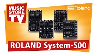 Video thumbnail for ROLAND System-500 Modular-Synthesizer Module 505, 510, 531, 555 by MusicStoreTV