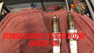 HYUNDAI ELANTRA MISFIRE, CLASSIC SHORTED IGNITION COIL