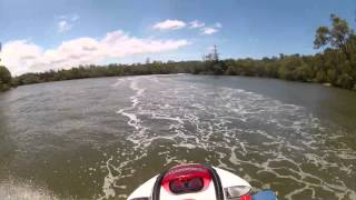 preview picture of video 'DEEP WATER BEND JETSKI FEB 2014'