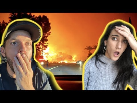 EVACUATING THE WILD FIRE!! (INTENSE)