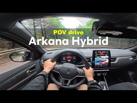 2026 Renault Arkana hybrid esprit alpine POV drive