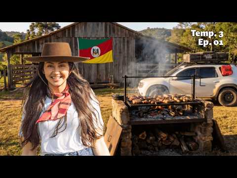 Let's explore the interior of Southern Brazil and live in a car - EP 01