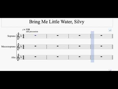 download lagu mp3 mp4 Bring Me Little Water Sylvie Partitura, download lagu Bring Me Little Water Sylvie Partitura gratis, unduh video klip Bring Me Little Water Sylvie Partitura