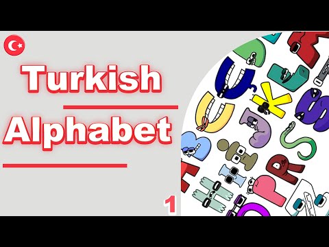 Lesson 1: Learn the Turkish Alphabet in 20 Minutes | Beginner Turkish