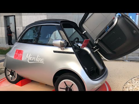 Thumbnail for Smallest Car! MICROLINO #shorts #car #fyp by Micro Mobility Systems