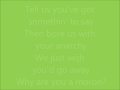 Moron Lyrics - The Dead Milkmen