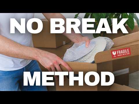 How to Package Fragile Items SAFELY for Shipping