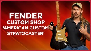 Video thumbnail for Fender American Custom Stratocaster | Tradition With A Modern Touch by Alamo Music Center