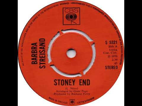 UK New Entry 1971 (22) Barbra Streisand - Stoney End