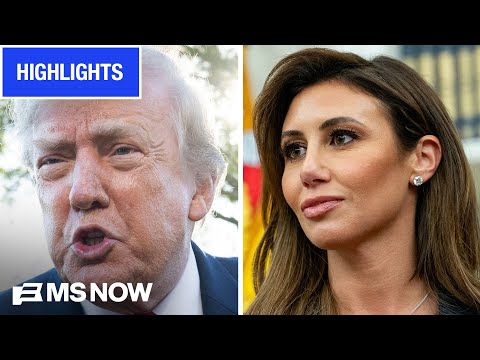 'A VERY DAMMING PICTURE' MS NOW hosts react to Trump's latest CORRUPTION scandal