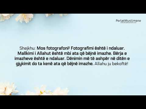 Reagimi i shejkh Rabi el Medkhali kur e fotografoj