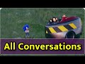 Sonic Frontiers The Final Horizon - All Character Conversations