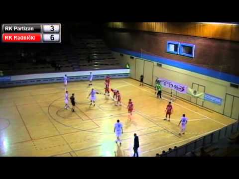 04.03.2015. RK Partizan - RK Radnicki - 1. poluvreme