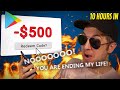 Scammer Cries Watching $500 Disappear After 10 Hours (Abel's Raw Meltdown)