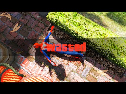 GTA 5 Funny Wasted SPIDERMAN Jumps/Fails Funny Moments ep.149
