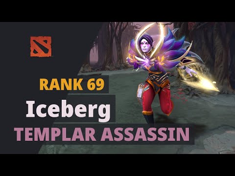 Iceberg (Rank 69) plays Templar Assassin Dota 2 Full Game