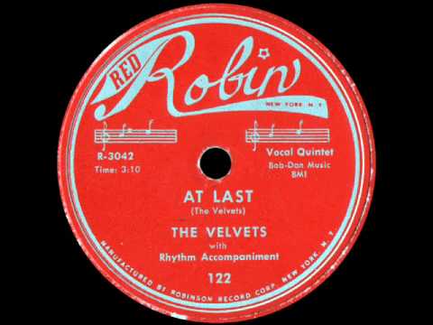 78 RPM: The Velvets - At Last