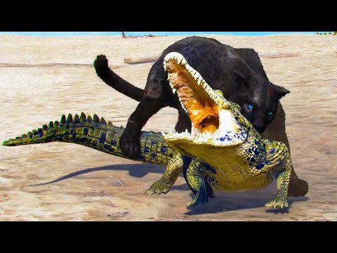 Black Panther VS all other Animals in Far Cry 6