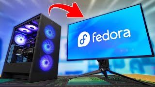 I Installed Fedora KDE on a Gaming PC - PEAK Beginner Distro