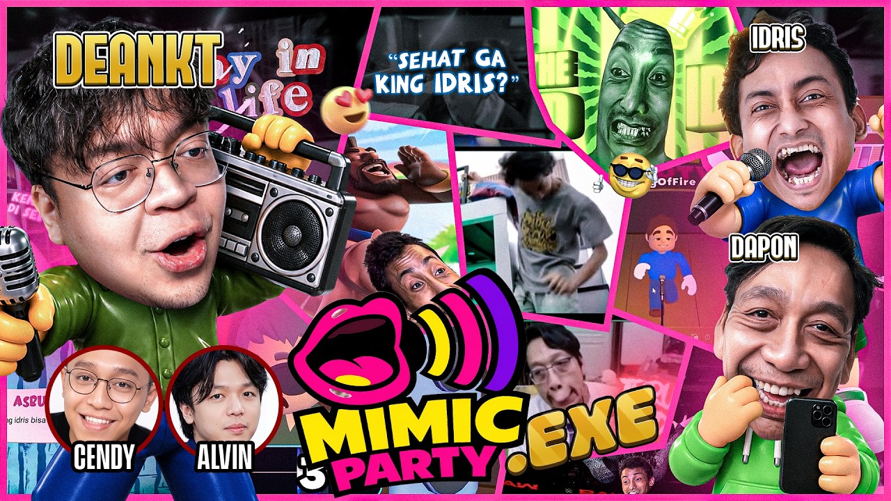 MIMIC PARTY EXE || DAPON BADMOOD 😔 WAHANA RUMAH MIRING 🏠 SWANTON BOMB 🪂