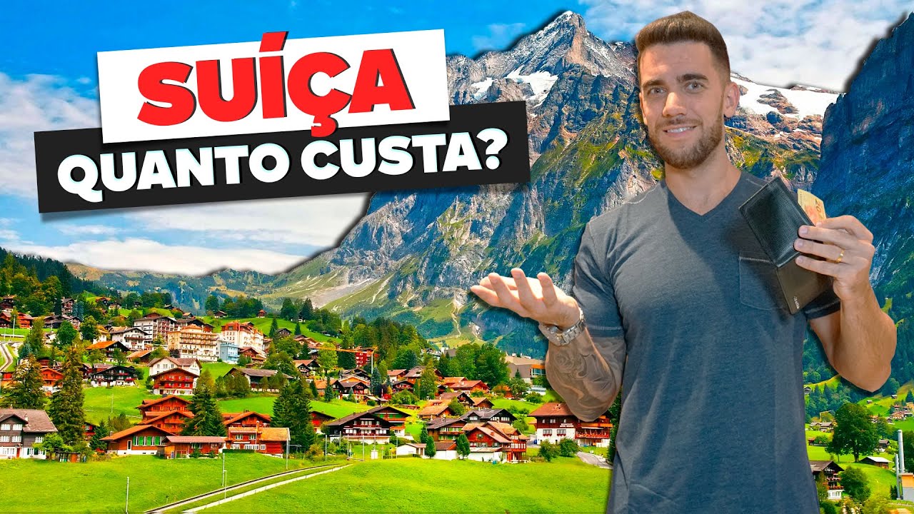 Quanto custa uma viagem à SUÍÇA? Preço de tudo! Passagem, hotel, passeios, alimentação, Zurique..