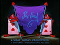 The End A Walt Disney Production A Universal International Release End Credits 1951 Remake