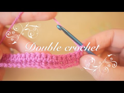 Crochet basics: UK Double Crochet (US Single crochet) starting a foundation chain | Bella Coco