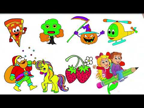 Coloring Drawing Kid Fun Zone Video