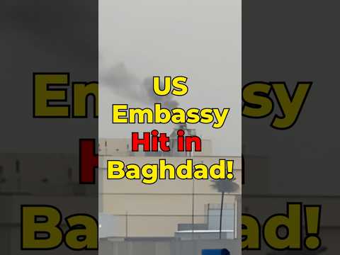 Smoke Seen Rising from US Embassy in Baghdad After Missile Strike — Breaking Update