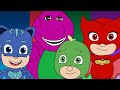 Barney Doll Wink HomeMade 122 PJ Mask Edition ️