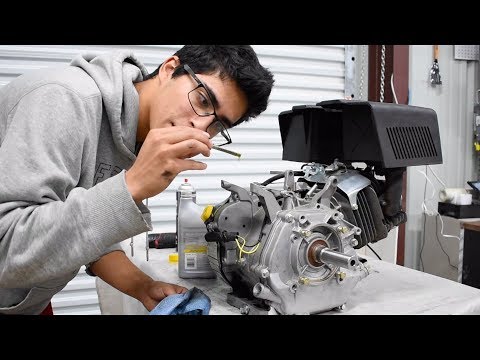 Performing a Tune Up On a Go Kart Engine 420 CC