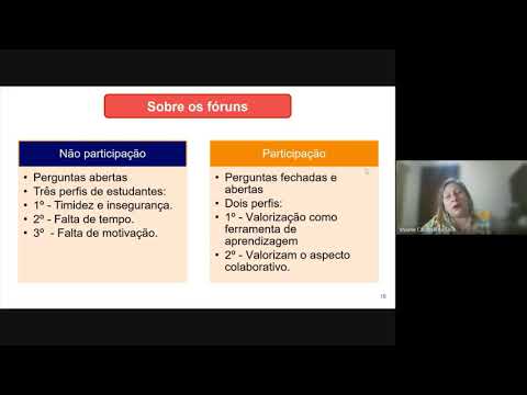 Comunicação assíncrona na Educação a Distância: a participação nos fóruns