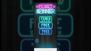 fidget spinner Lazer glow gameplay 2022