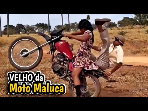 VELHO DA MOTO MALUCA 😂😂😂 É JAQUETINHA DE COURO SÓ RESENHA  