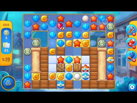 Fishdom 2021 - Level 6818   #playrix #fishdom #gaming