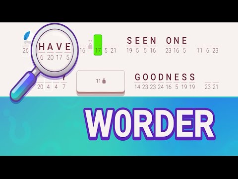 Worder: Logic Word Search Game (by Joyteractive) IOS Gameplay Video (HD) - YouTube