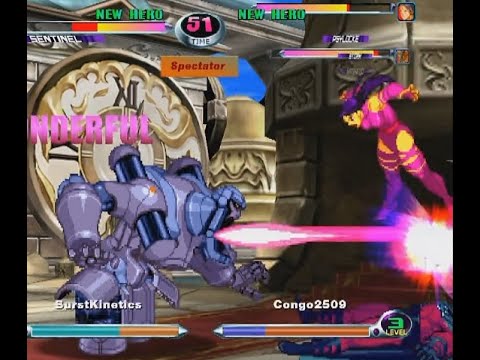 MvC2: Khaos - Sentinel 1v3 Comeback vs Congo2509 .:9.23.20:.