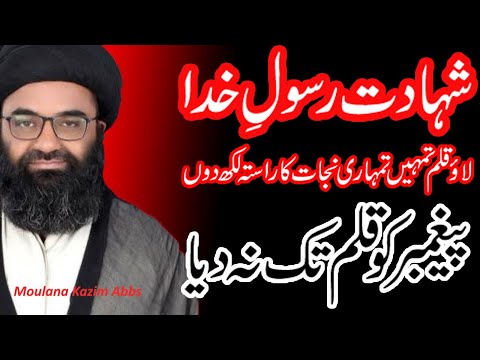 28 Safar 2019 I Shahadat Rasool Allah (saww) I Shahadat Imam Hassan (as)  H.I Kazim Abbas Naqvi