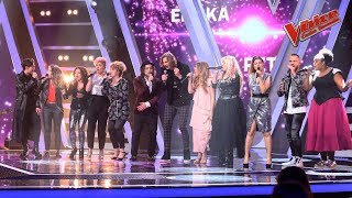 Společný song finalistů - Kelly Clarkson : Stronger | The Voice Česko Slovensko 2019